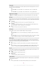 Preview for 68 page of Sony Ericsson XPERIA Extended User Manual