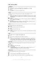 Preview for 70 page of Sony Ericsson XPERIA Extended User Manual