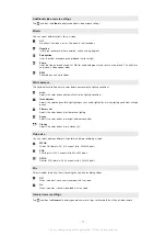 Preview for 71 page of Sony Ericsson XPERIA Extended User Manual