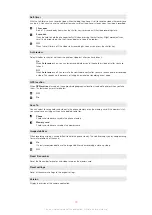 Preview for 72 page of Sony Ericsson XPERIA Extended User Manual