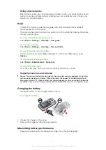 Preview for 7 page of Sony Ericsson Yari U100 Getting Started Manual