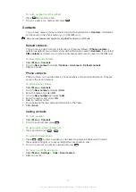 Preview for 17 page of Sony Ericsson Yari U100 Getting Started Manual