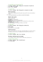 Preview for 22 page of Sony Ericsson Yari U100 Getting Started Manual