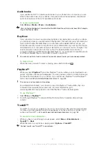 Preview for 31 page of Sony Ericsson Yari U100 Getting Started Manual