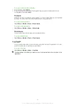 Preview for 46 page of Sony Ericsson Yari U100 Getting Started Manual