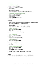 Preview for 52 page of Sony Ericsson Yari U100 Getting Started Manual