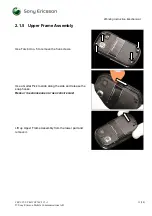 Preview for 11 page of Sony Ericsson Z320 Working Instruction, Mechanical