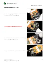 Preview for 13 page of Sony Ericsson Z320 Working Instruction, Mechanical