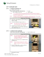 Preview for 112 page of Sony Ericsson Z520a Working Instruction