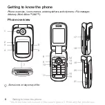 Preview for 8 page of Sony Ericsson Z520c User Manual