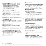 Preview for 76 page of Sony Ericsson Z520c User Manual