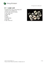 Preview for 7 page of Sony Ericsson Z550a Working Instruction, Mechanical