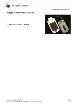 Preview for 24 page of Sony Ericsson Z550a Working Instruction, Mechanical