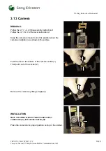 Preview for 34 page of Sony Ericsson Z550a Working Instruction, Mechanical