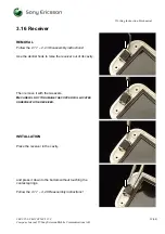 Preview for 39 page of Sony Ericsson Z550a Working Instruction, Mechanical