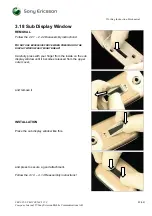 Preview for 42 page of Sony Ericsson Z550a Working Instruction, Mechanical