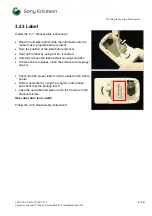 Preview for 47 page of Sony Ericsson Z550a Working Instruction, Mechanical