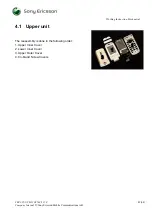 Preview for 49 page of Sony Ericsson Z550a Working Instruction, Mechanical