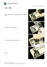 Preview for 59 page of Sony Ericsson Z550a Working Instruction, Mechanical