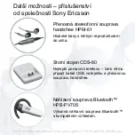 Предварительный просмотр 2 страницы Sony Ericsson Z550i (Czech) User Manual