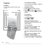 Preview for 38 page of Sony Ericsson Z555A User Manual