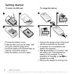 Предварительный просмотр 6 страницы Sony Ericsson Z558 User Manual