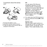 Предварительный просмотр 8 страницы Sony Ericsson Z558 User Manual