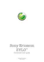 Sony Ericsson Zylo Extended User Manual preview