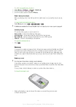 Preview for 14 page of Sony Ericsson Zylo Extended User Manual