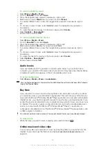 Preview for 28 page of Sony Ericsson Zylo Extended User Manual