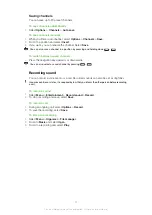 Preview for 31 page of Sony Ericsson Zylo Extended User Manual