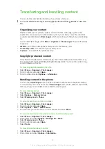 Preview for 37 page of Sony Ericsson Zylo Extended User Manual