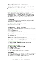 Preview for 40 page of Sony Ericsson Zylo Extended User Manual