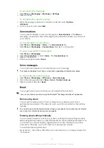 Preview for 44 page of Sony Ericsson Zylo Extended User Manual