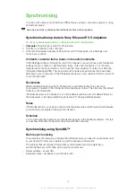 Preview for 54 page of Sony Ericsson Zylo Extended User Manual