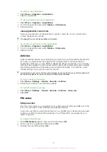 Preview for 62 page of Sony Ericsson Zylo Extended User Manual