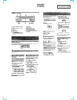 Предварительный просмотр 3 страницы Sony 1000RF - CDX CD Player Service Manual