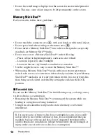 Preview for 14 page of Sony 1001K - PSP Game Console Instruction Manual