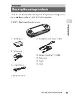 Предварительный просмотр 19 страницы Sony 1001K - PSP Game Console Instruction Manual