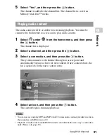 Preview for 91 page of Sony 1001K - PSP Game Console Instruction Manual