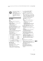 Preview for 127 page of Sony 1033843 Reference Manual