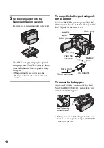 Preview for 18 page of Sony 1070 Handbook