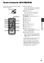 Preview for 41 page of Sony 1070 Handbook