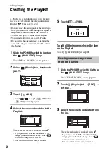 Preview for 66 page of Sony 1070 Handbook