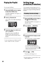 Preview for 68 page of Sony 1070 Handbook