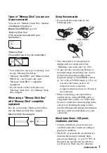 Preview for 7 page of Sony 1080i Operating Manual