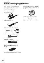 Preview for 20 page of Sony 1080i Operating Manual