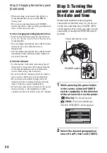 Preview for 24 page of Sony 1080i Operating Manual