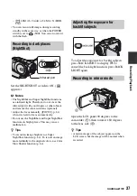 Preview for 37 page of Sony 1080i Operating Manual