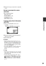 Preview for 39 page of Sony 1080i Operating Manual